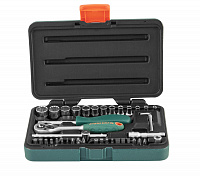 Набор головок торцевых S68H2141S, 1/4"DR Super Tech, 41 предмет