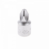 Насадка (бита) торцевая 1/4", Phillips, PH3, L = 25 мм KING TONY 201103X