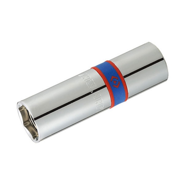 Головка свечная шестигранная 1/2", 21 мм, магнитный фиксатор KING TONY 466521