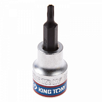 Насадка (бита) торцевая 3/8", TORX, T15, L = 50 мм, с отверстием KING TONY 302715