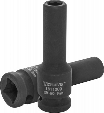 Головка торцевая ударная глубокая 1/2"DR, 10 мм Thorvik IS11210