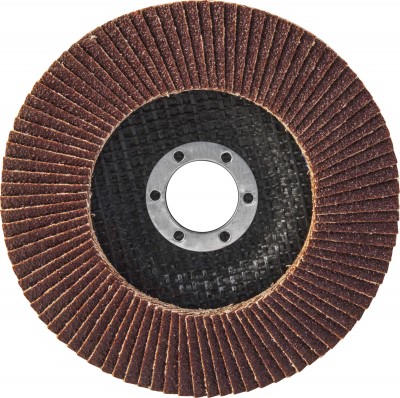 Диск шлифовальный лепестковый торцевой Thorvik AFD125P100