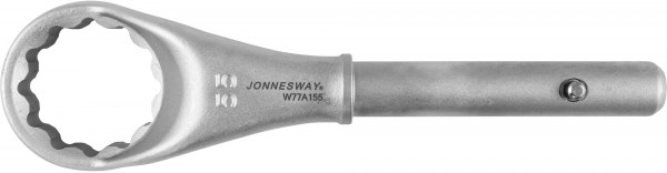 Ключ накидной усиленный Jonnesway W77A155, 55 мм, d24.5/300 мм