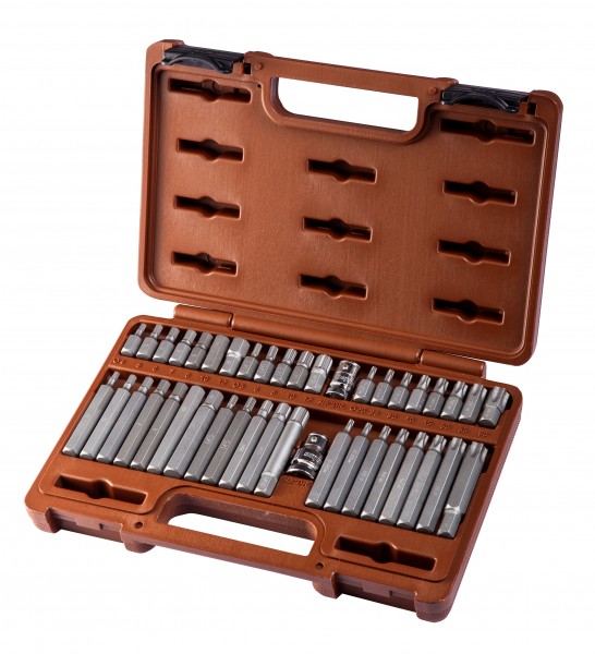 Набор вставок-бит и адаптеров Ombra 953242 (3/8"; 1/2") 42 предмета