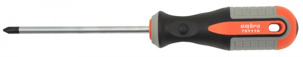 Отвертка стрежневая крестовая Ombra PH1x100 мм