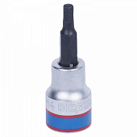 Насадка (бита) торцевая 3/8", HEX, 4 мм, L = 50 мм KING TONY 302504