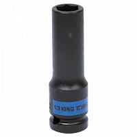 Головка торцевая ударная глубокая шестигранная 1/2", 13 мм KING TONY 443513M