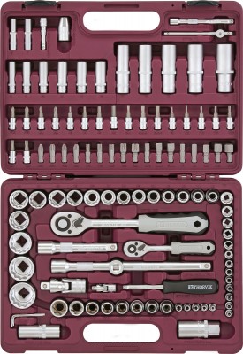 Набор инструмента универсальный Thorvik UTS0108/12 с головками торцевыми 12-гранными