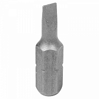 Вставка (бита) торцевая 1/4", Slotted, 4х0.5 мм, L = 25 мм KING TONY 102504S1