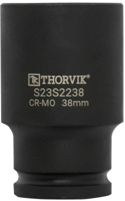 Головка торцевая ударная глубокая 12-гранная Thorvik S23S2236 (1/2"DR, 36 мм)