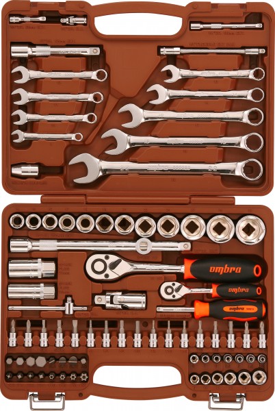 Набор инструмента универсальный Ombra OMT82S (1/4"; 1/2")