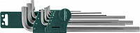 Комплект угловых шестигранников H03SM109S EXTRA LONG 1,5-10мм, 9 предметов S2 материал
