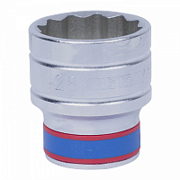 Головка торцевая стандартная двенадцатигранная 1/2", 28 мм KING TONY 433028M