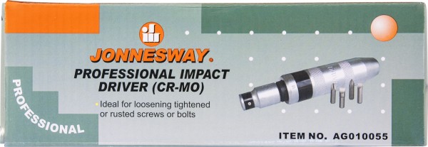 Ударно-поворотная отвертка JONNESWAY AG010055 (5 предметов)