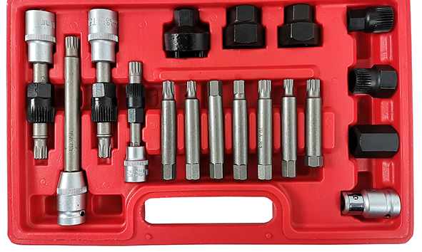 Съемник шкива генератора (18 предметов) TA-A1087