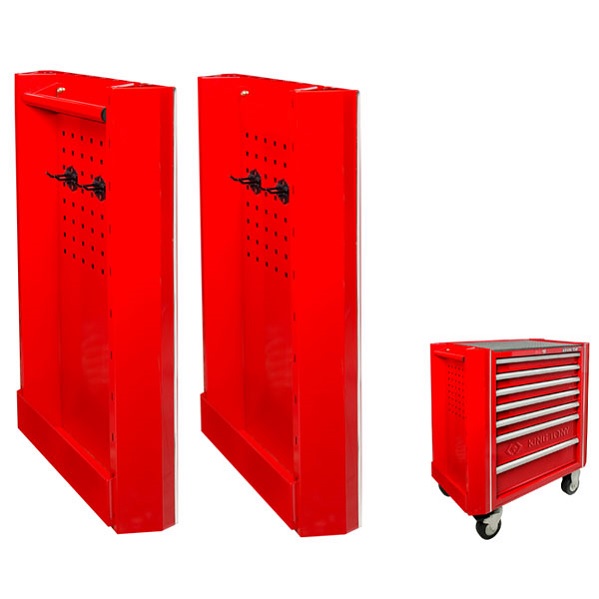 Навесные панели KING TONY 87430A для инструментальной тележки 87432-5В, 87434-7B, 5 предметов