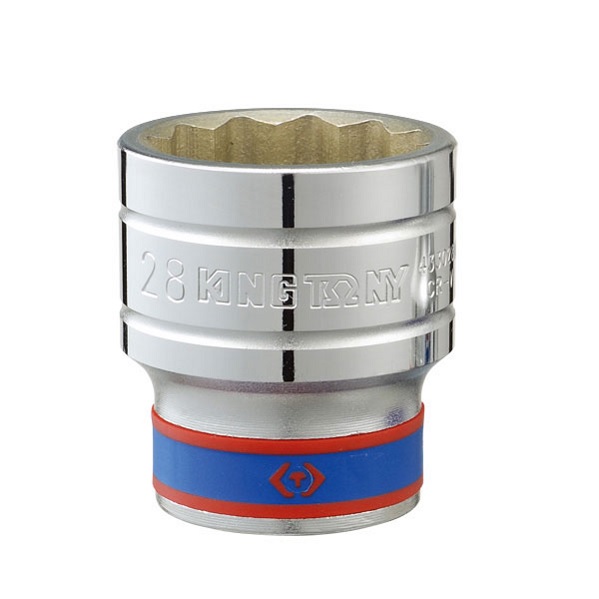 Набор торцевых головок с принадлежностями 1/2", двенадцатигранные, 10-32 мм, 24 предмета KING TONY 4033MR