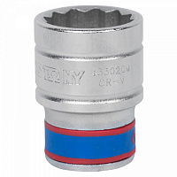 Головка торцевая стандартная двенадцатигранная 1/2", 20 мм KING TONY 433020M