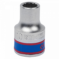 Головка торцевая стандартная двенадцатигранная 1/2", 10 мм KING TONY 433010M