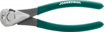 Кусачки торцевые с ПВХ рукоятками, 160 мм Jonnesway P6106