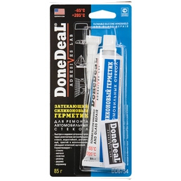 Затекающий герметик силиконовый для ремонта автомобильных стекол