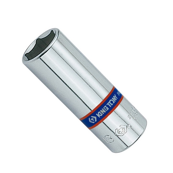 Головка торцевая глубокая шестигранная 1/4", 15 мм KING TONY 223515M