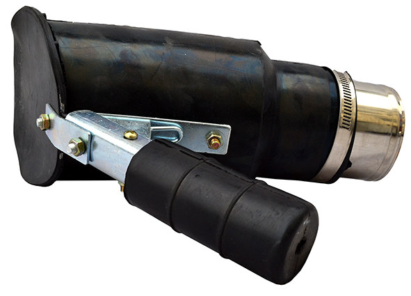 Наконечник TG-N076X предназначен для работы с различными выхлопными трубами, 76 мм