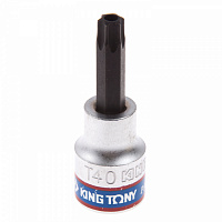 Насадка (бита) торцевая 3/8" TORX, T40, L = 50 мм, с отверстием KING TONY 302740