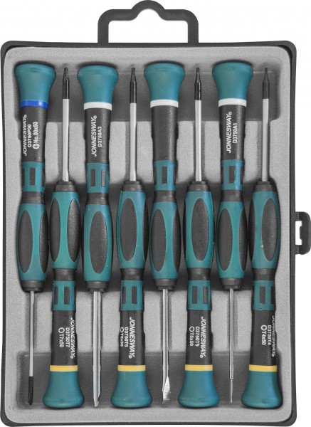 Набор отверток для точной механики JONNESWAY D3750T18S .8 предметов