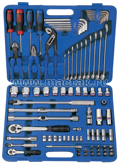 Набор инструментов универсальный, 85 предметов KING TONY 7085MR