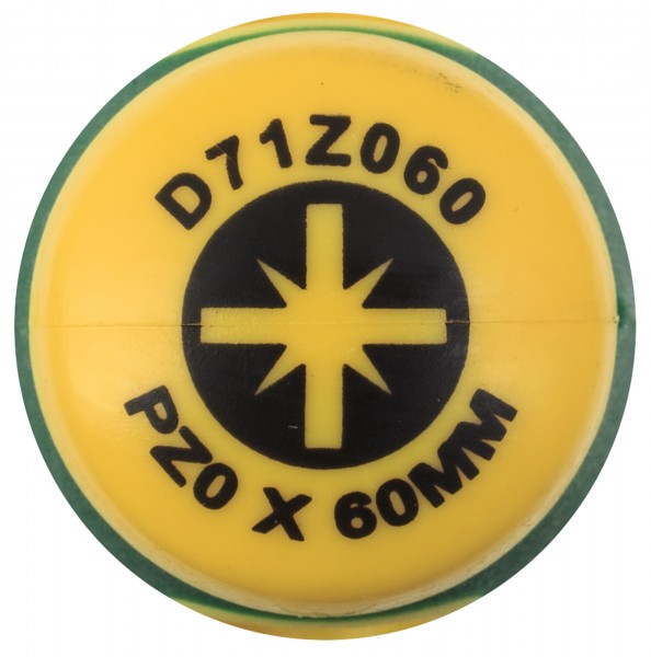 D71Z060 Отвертка стержневая POZIDRIV® ANTI-SLIP GRIP, PZ0x60
