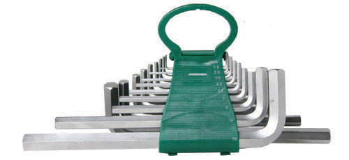 Набор ключей торцевых H02MH217S шестигранных удлиненных дюймовых, 17 предметов