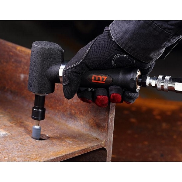 Пневматическая бормашина (шарошка) MIGHTY SEVEN QA-633QA, 3 - 6 мм, 15000 об/мин, угловая