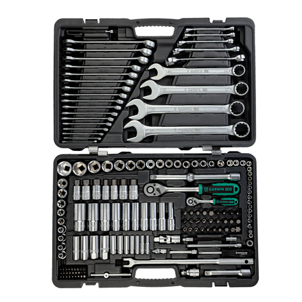 GARWIN PRO 641150 Набор ручных инструментов 1/4" и 1/2" 6 гр. 169 предметов