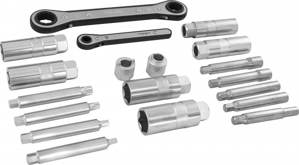 Набор приспособлений AL010073 для демонтажа гаек штоков амортизаторов