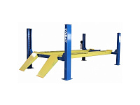 Подъемник четырехстоечный AE&T F5.5-4 (5.5т) с траверсой для сход-развала