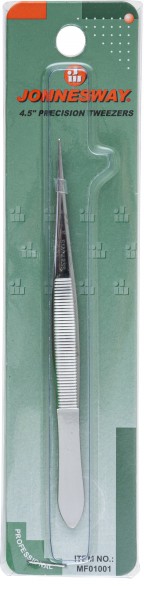 Пинцет универсальный JONNESWAY MF01001, 115 мм