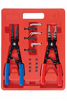 Съемник стопорных колец 2шт со сменными носами TA-H1036