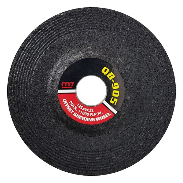 Круг зачистной по металлу MIGHTY SEVEN QB-905, 125х6х22 мм
