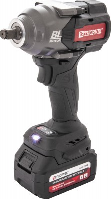 BBIW121080 Гайковерт ударный аккумуляторный бесщёточный 1/2"DR, 21В, 1080 Нм Thorvik