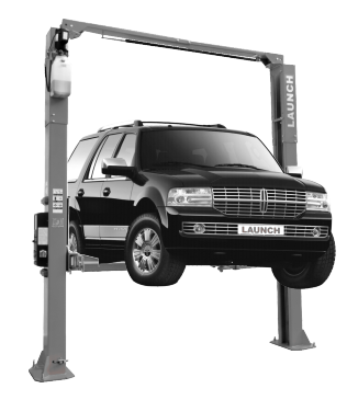 Двухстоечный подъёмник LAUNCH TLT240SCA, 380V, 4 тонны, с электростопорами