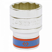 Головка торцевая стандартная двенадцатигранная 1/2", 24 мм KING TONY 433024M