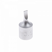 Насадка (бита) торцевая 1/4" Slotted, 3,5х0,6 мм, L = 25 мм KING TONY 201235X