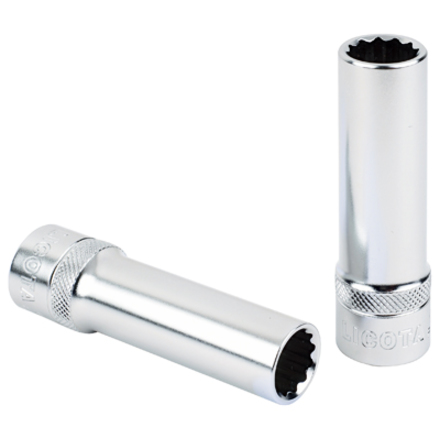 Licota F4022L Головка торцевая глубокая 12гр. 1/2" 22 мм