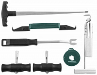 Комплект для демонтажа лобовых стекол JONNESWAY AB010002, 7 предметов