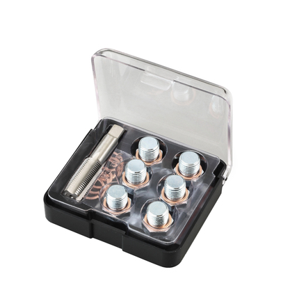 Licota ATA-7600B Набор для восстановления резьбы отверстия масляного поддона (картера) М15х1,5