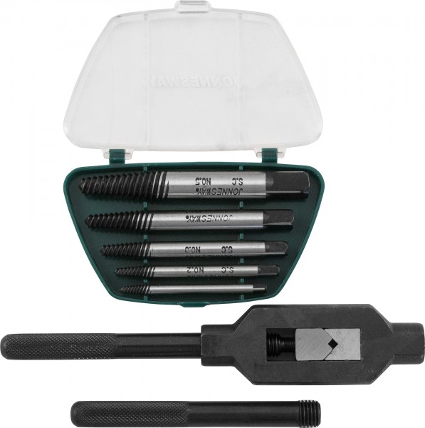 Набор AG010110 экстракторов спиральных конических с держателем 7 предметов