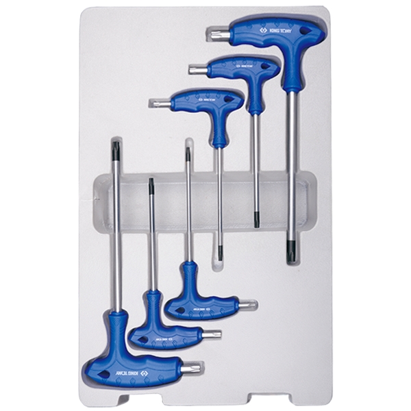 Набор Г-образных KING TONY 22306TR, Torx, T10-T40, 6 предметов