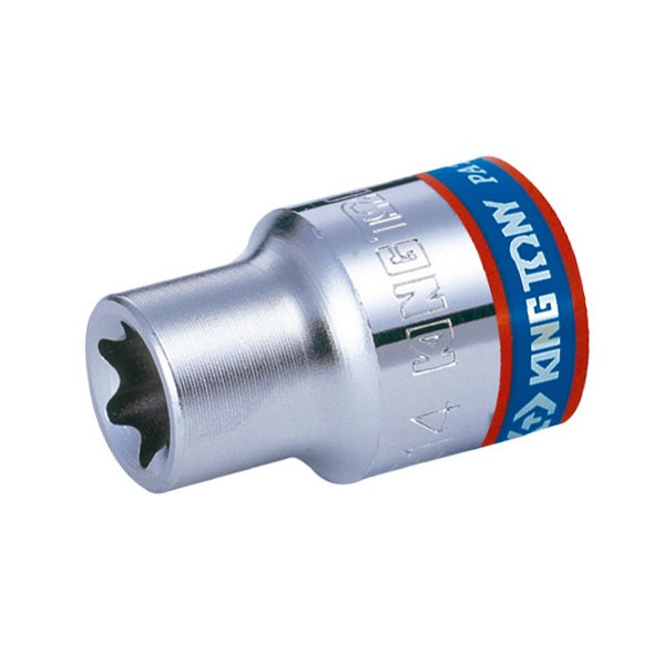 Набор торцевых головок 3/8", TORX Е-стандарт, E8-E18, 6 предметов KING TONY 3106PR