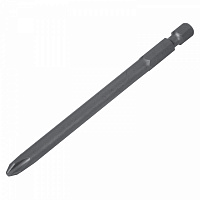 Вставка (бита) торцевая 1/4", Phillips, PH2, L = 100 мм, для шуруповерта KING TONY 711002P